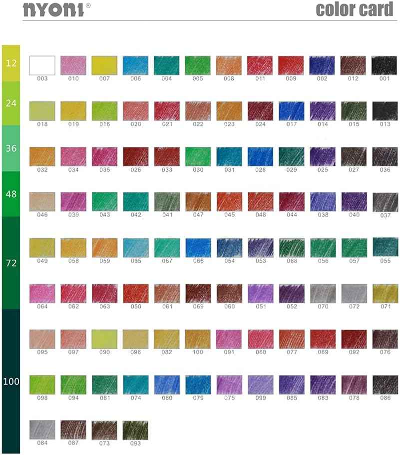100 pcs Watercolore Pencils set - NYONI