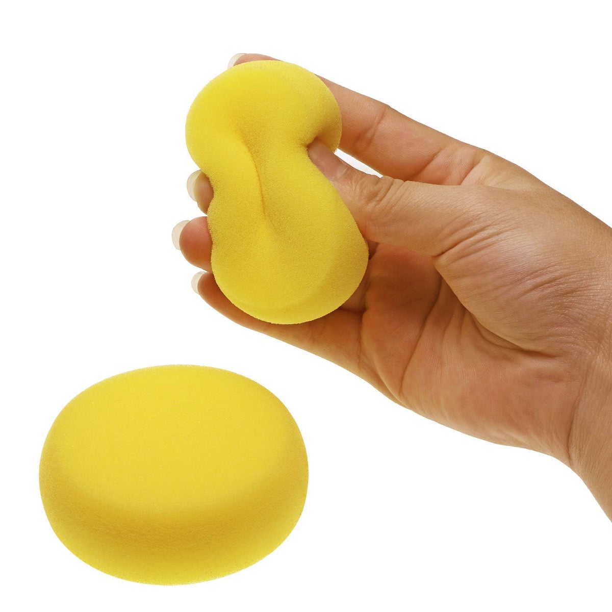 2Pcs Round Painting & Craft Sponges