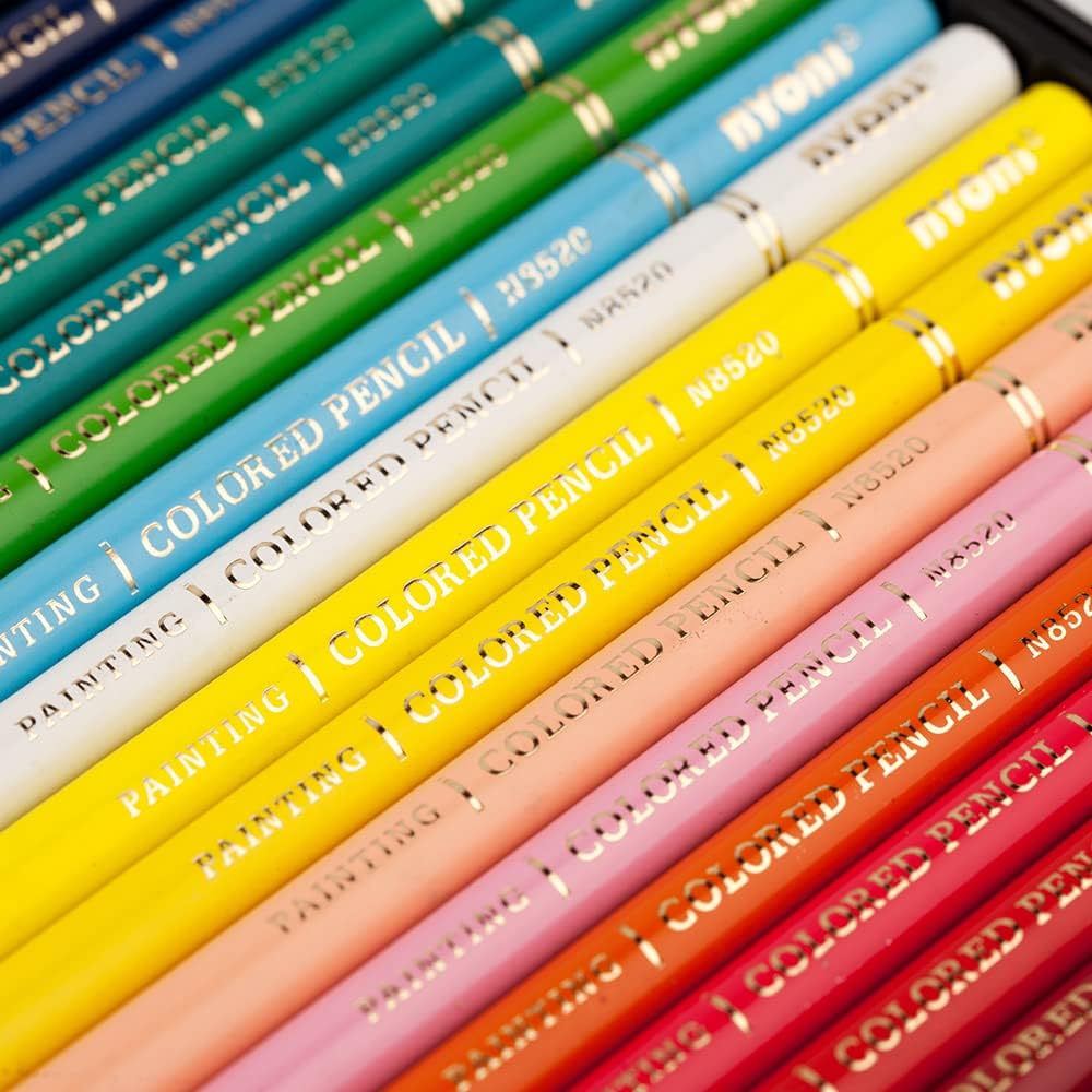 120 pcs Oil colored Pencils set - NYONI