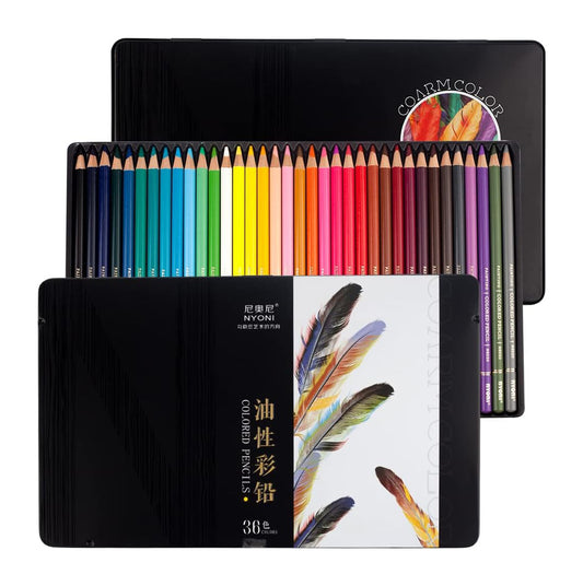 36 pcs Oil colored Pencils set - NYONI