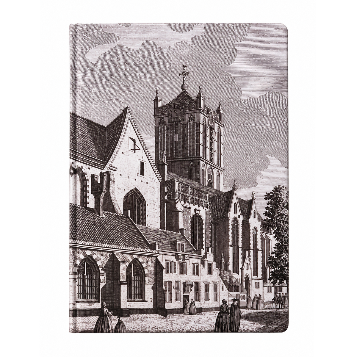 A5 Portrait Hardcover sketchbook 160 gm - Old Town