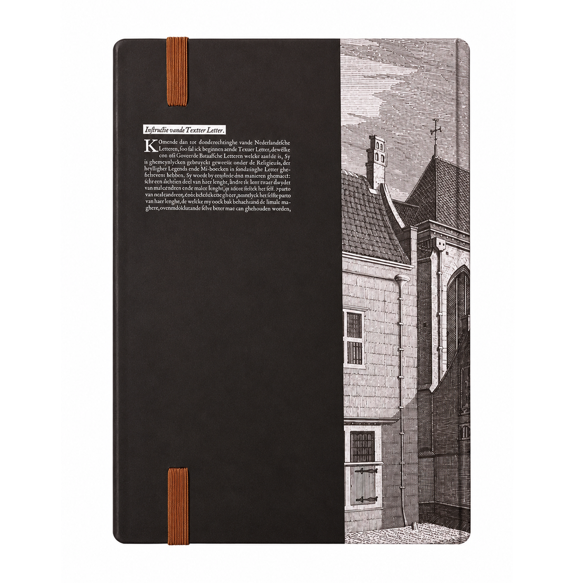 A5 Portrait Hardcover sketchbook 160 gm - Old Town