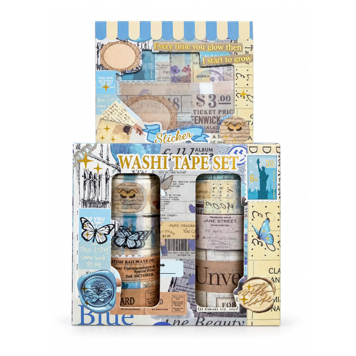 Vintage Washi Tape Set