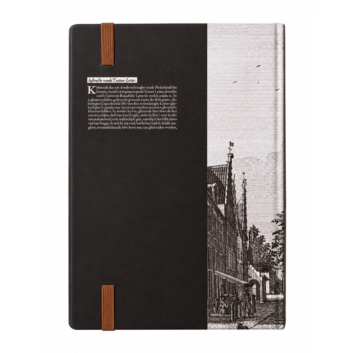 A5 Portrait Hardcover sketchbook 160 gm - Gothic