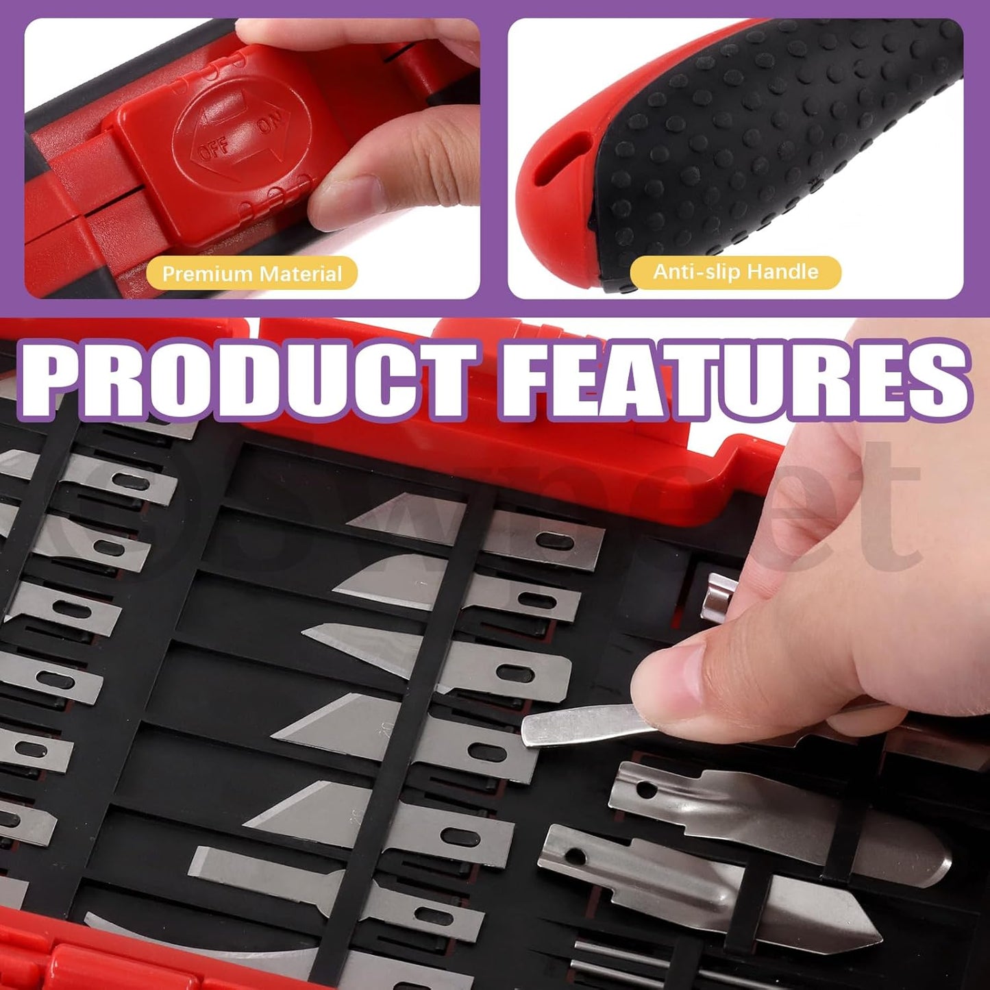 30 Pcs Precision Craft Knife Set.