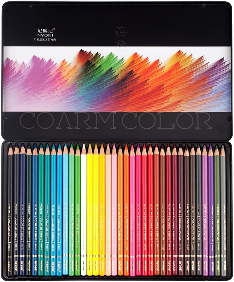 36 pcs Oil colored Pencils set - NYONI
