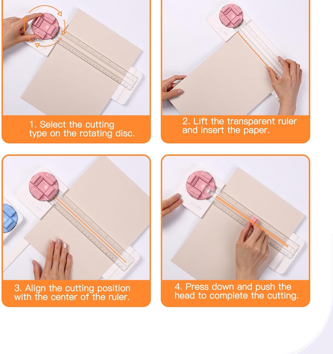 4 in 1 Craft Paper Cutter Paper Trimmer