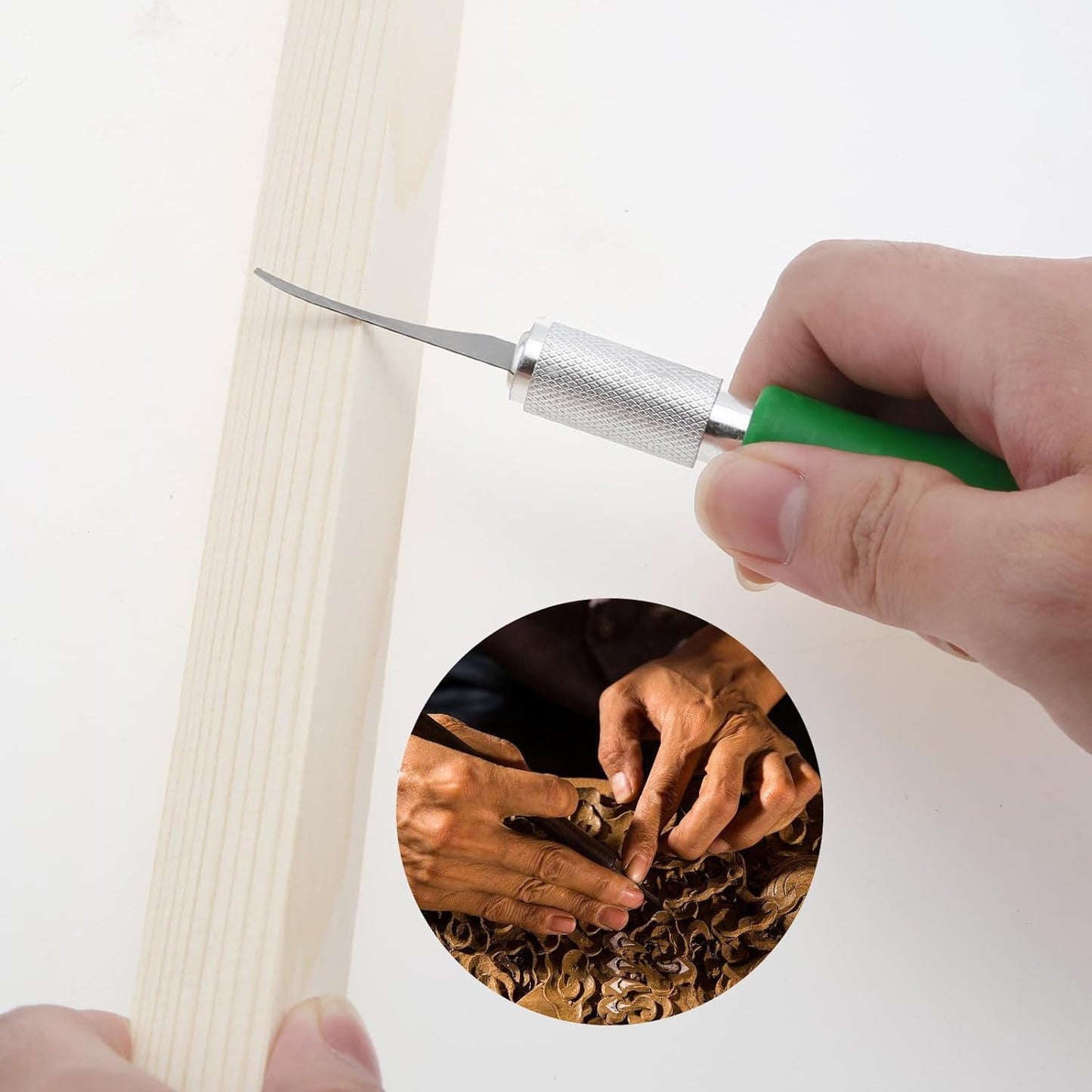 30 Pcs Precision Craft Knife Set - Green