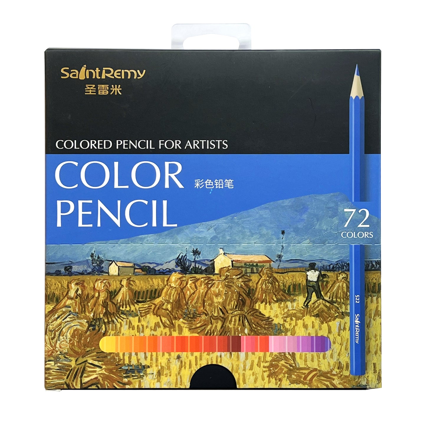 72 Pcs Coloring Pencils - Saint Remy