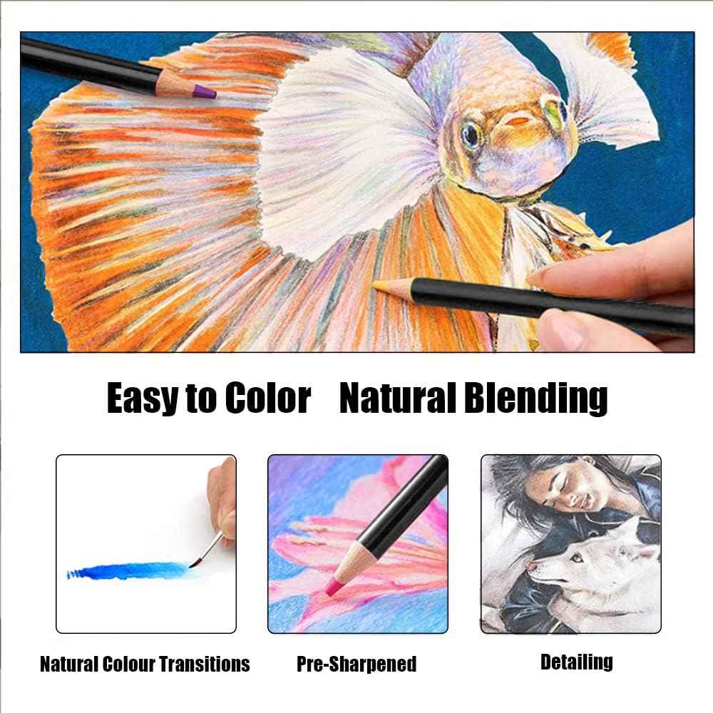 100 pcs Watercolore Pencils set - NYONI