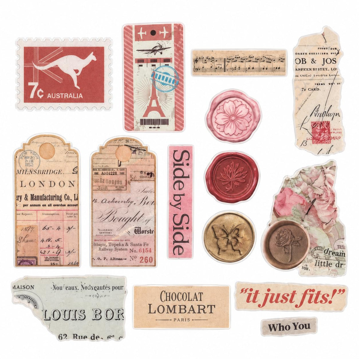 Vintage Washi Tape Set