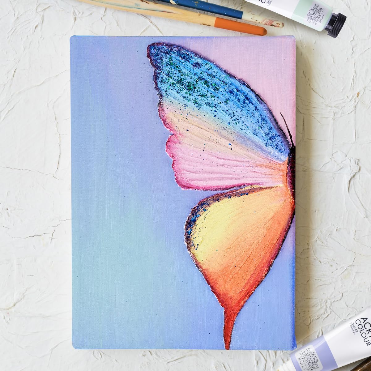 8 Tubes Acrylic Pastel Colors Set 22 ml - Art rangers