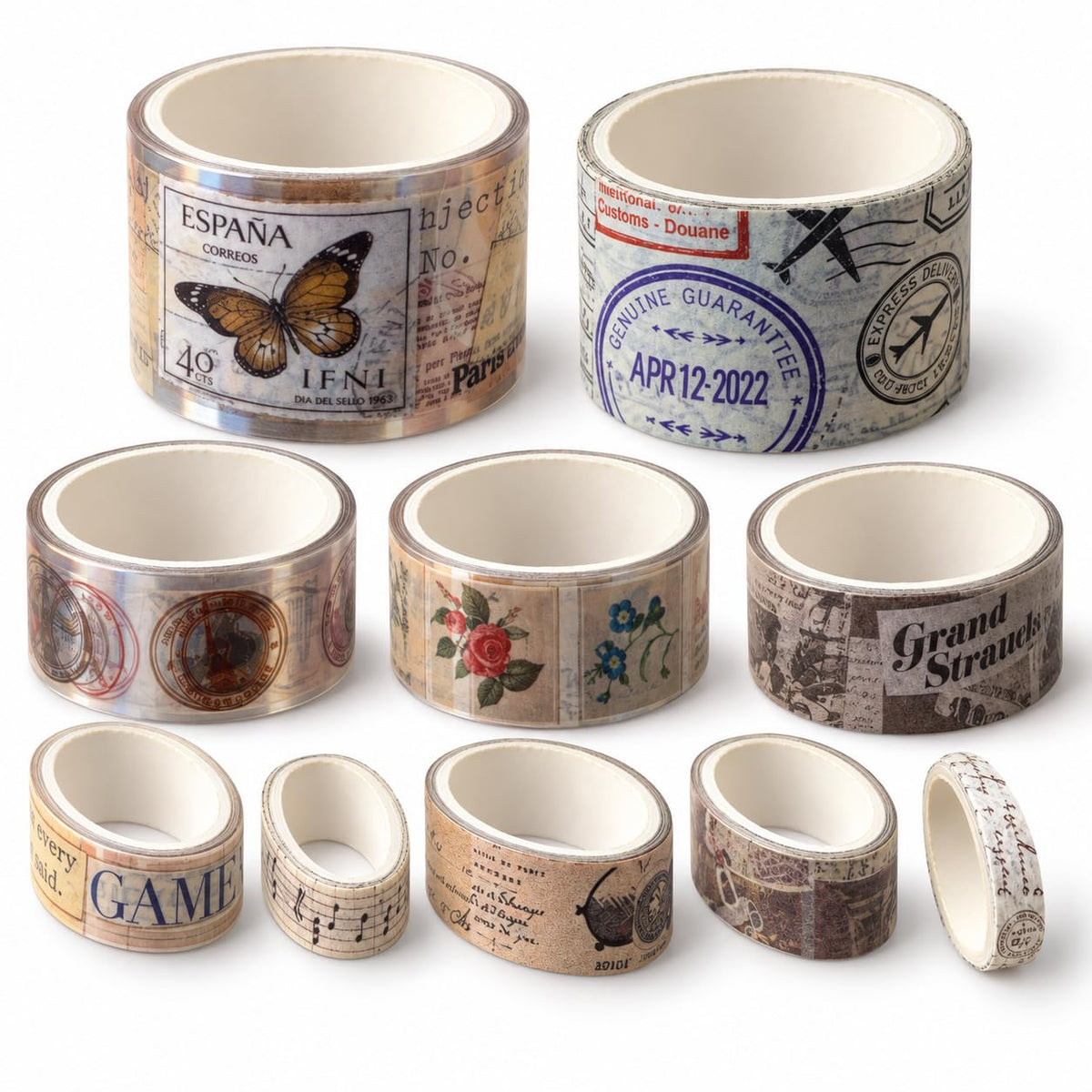 Vintage Washi Tape Set