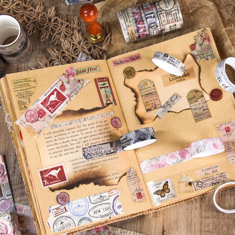 Vintage Washi Tape Set