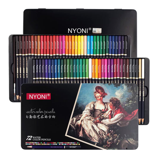 72 pcs Watercolore Pencils set - NYONI