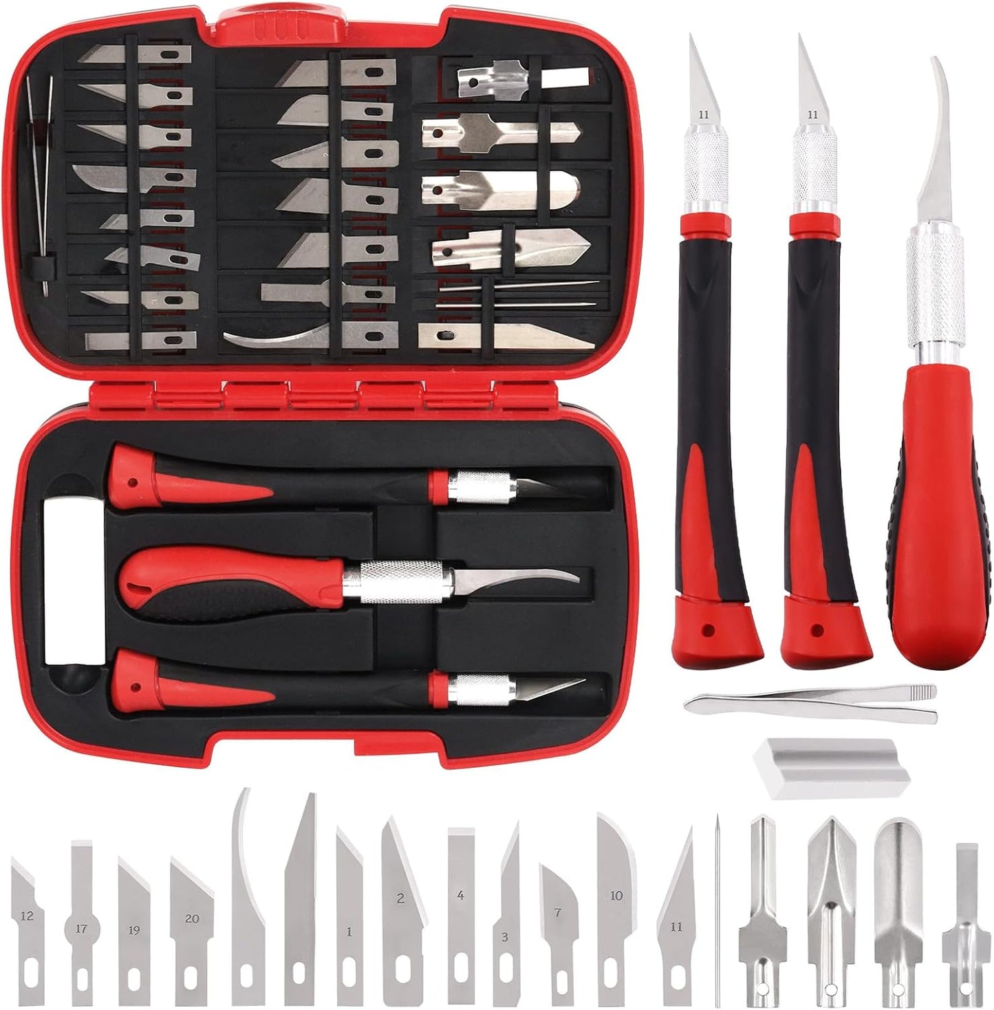 30 Pcs Precision Craft Knife Set.