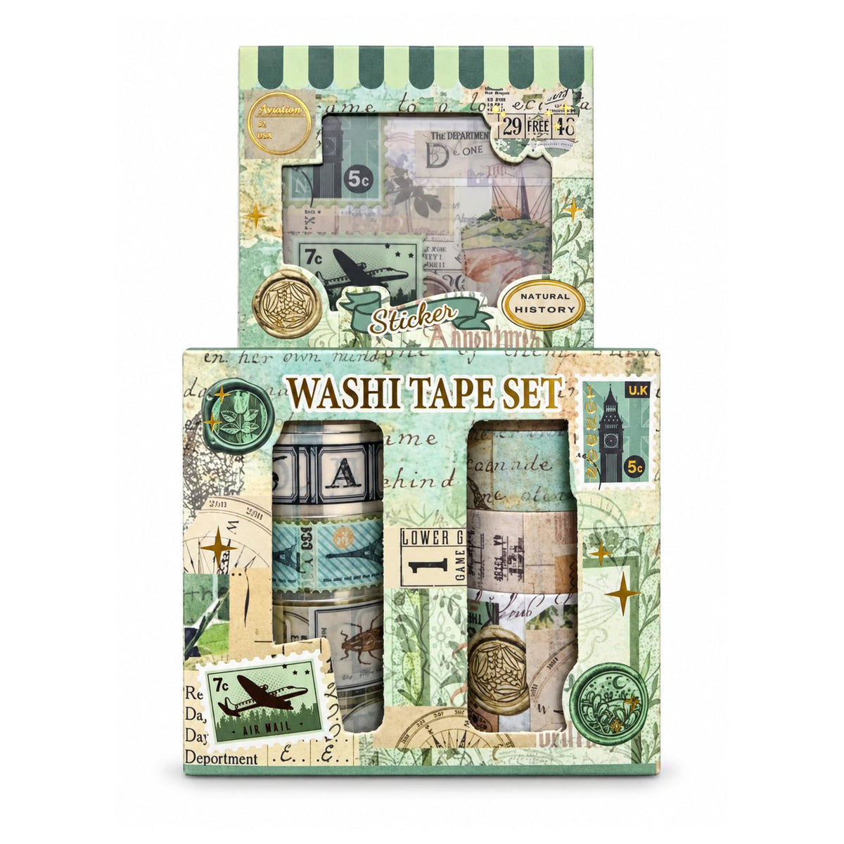 Vintage Washi Tape Set