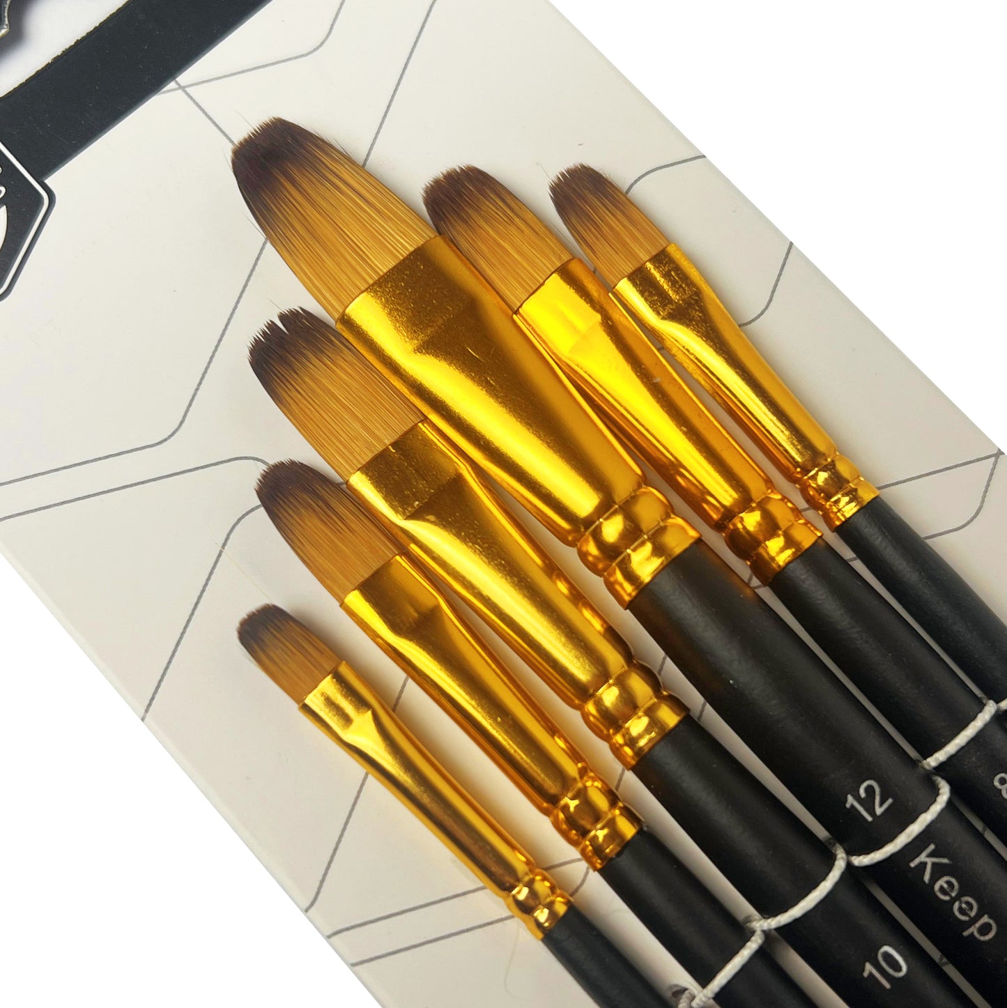 6 Brushes Set Curved