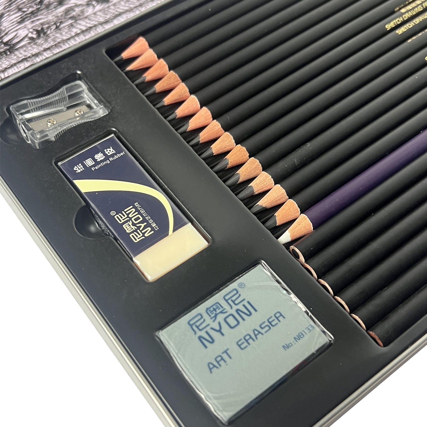 29 Pcs Drawing pencils Set - NYONI