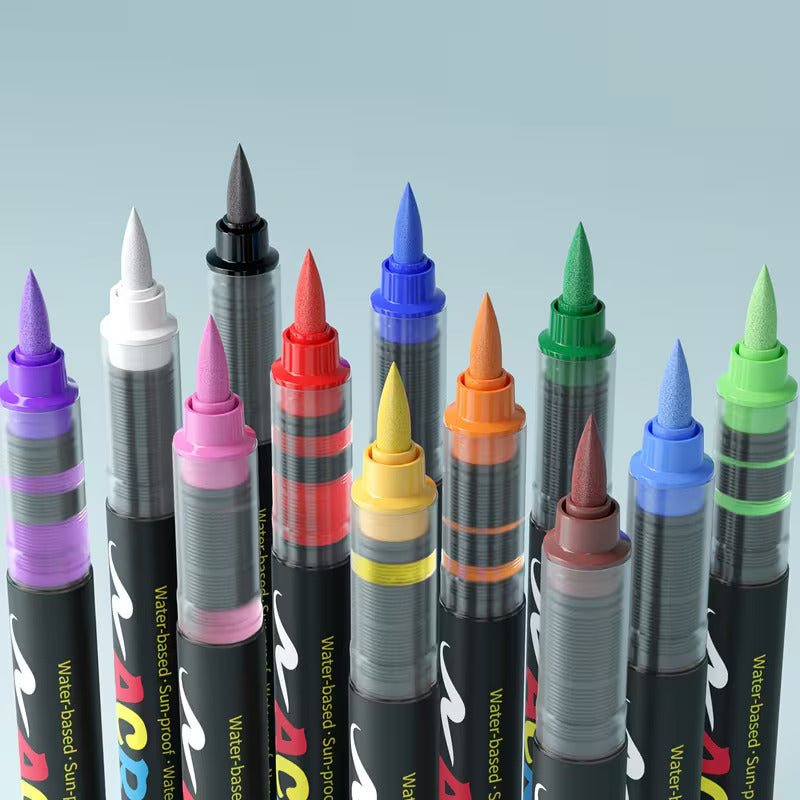 168pcs Liquid Acrylic brush pen