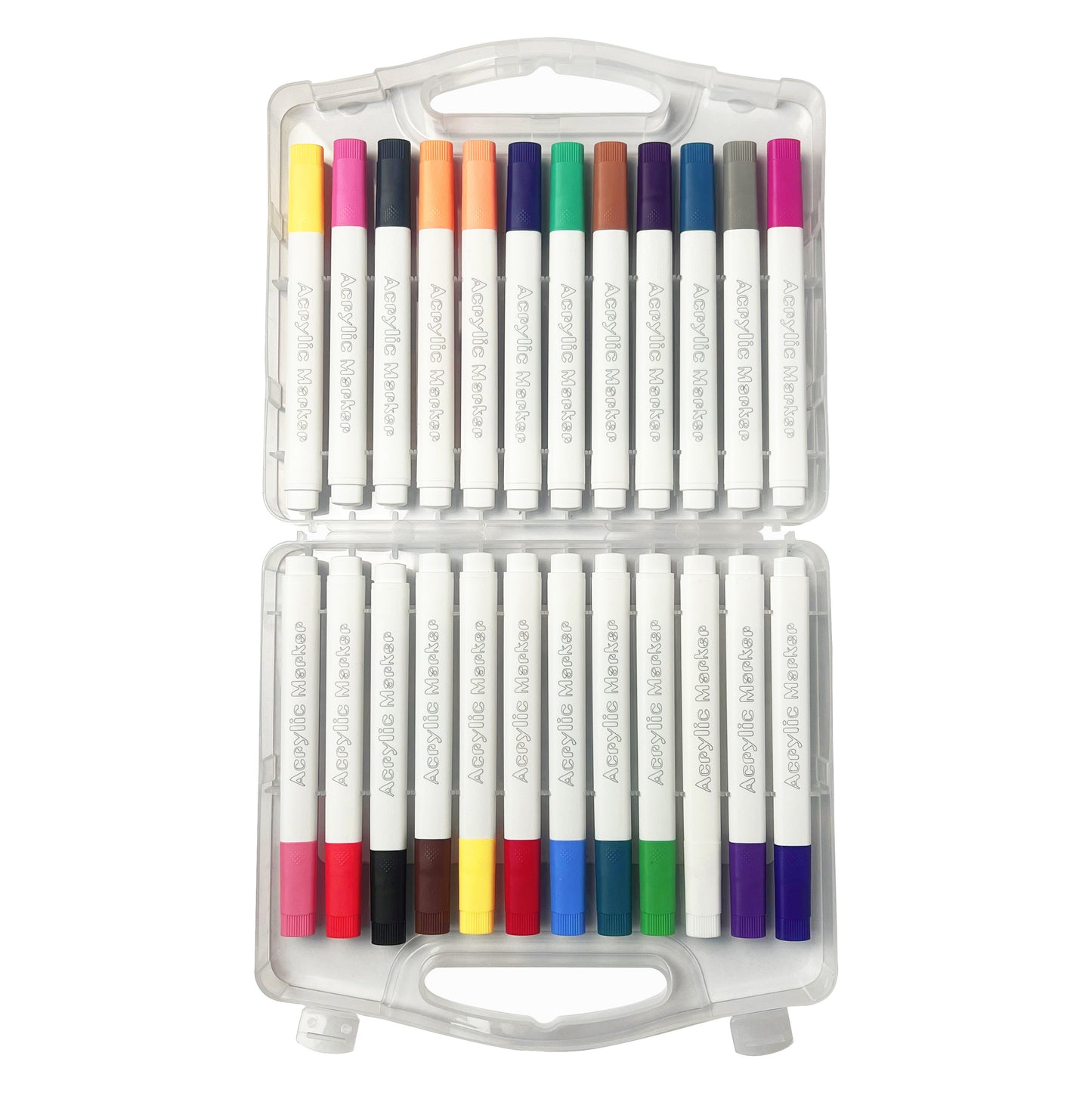 24pcs Acrylic brush pen
