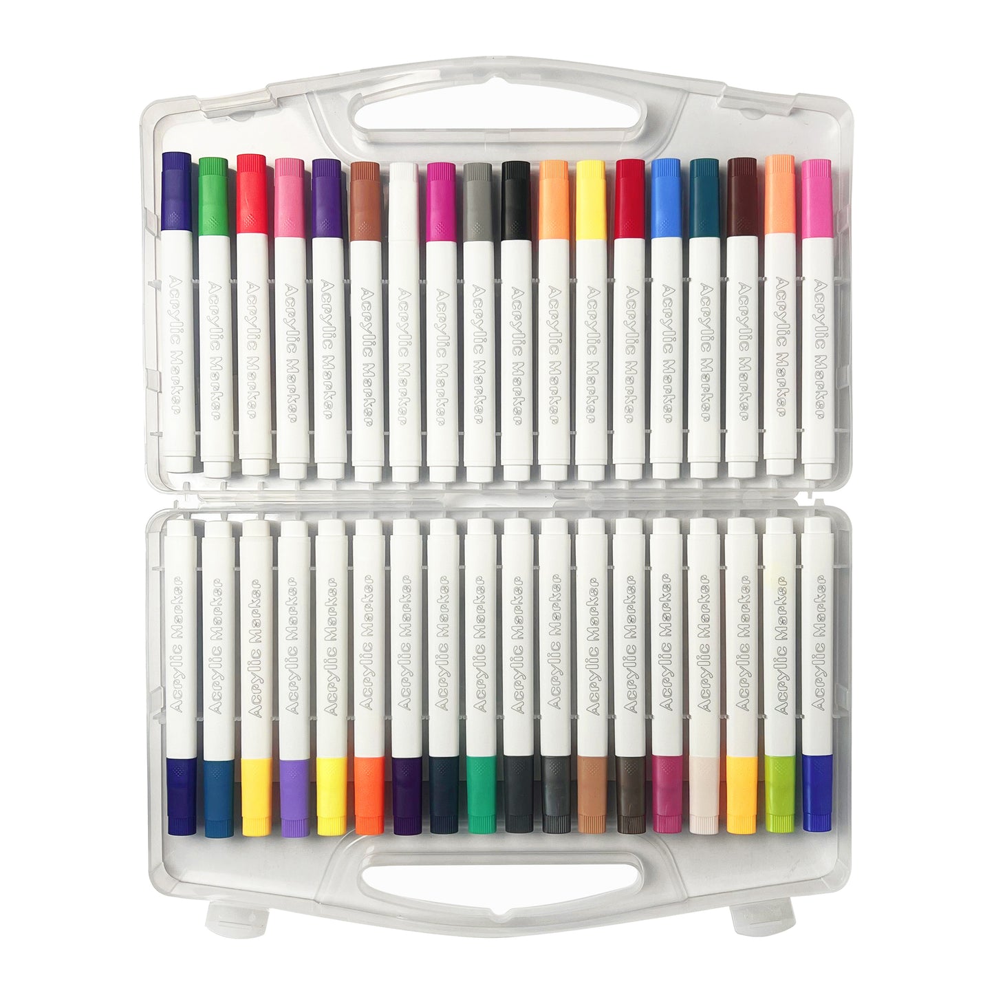 36pcs Acrylic brush pen