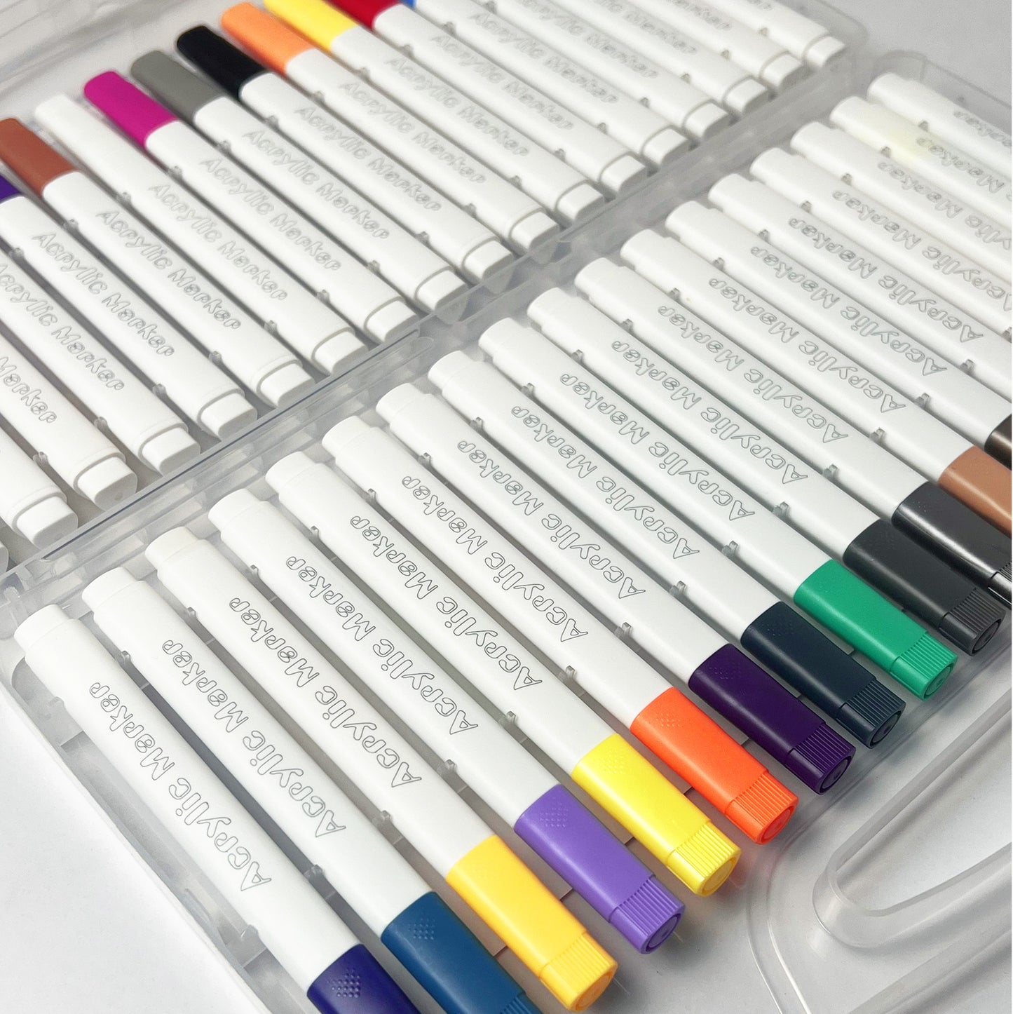 36pcs Acrylic brush pen