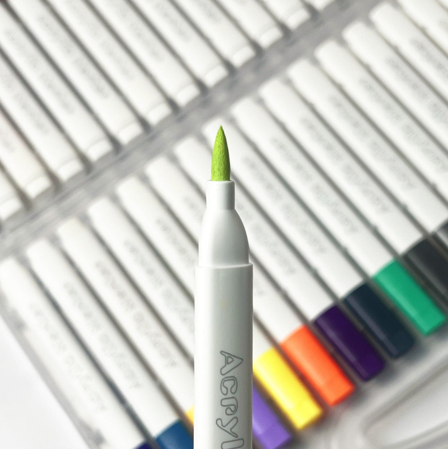 36pcs Acrylic brush pen