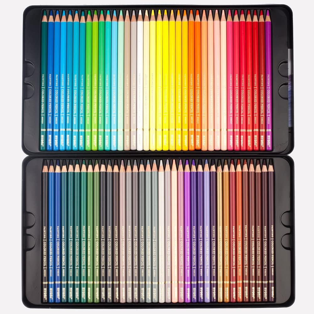 72 pcs Oil colored Pencils set - NYONI