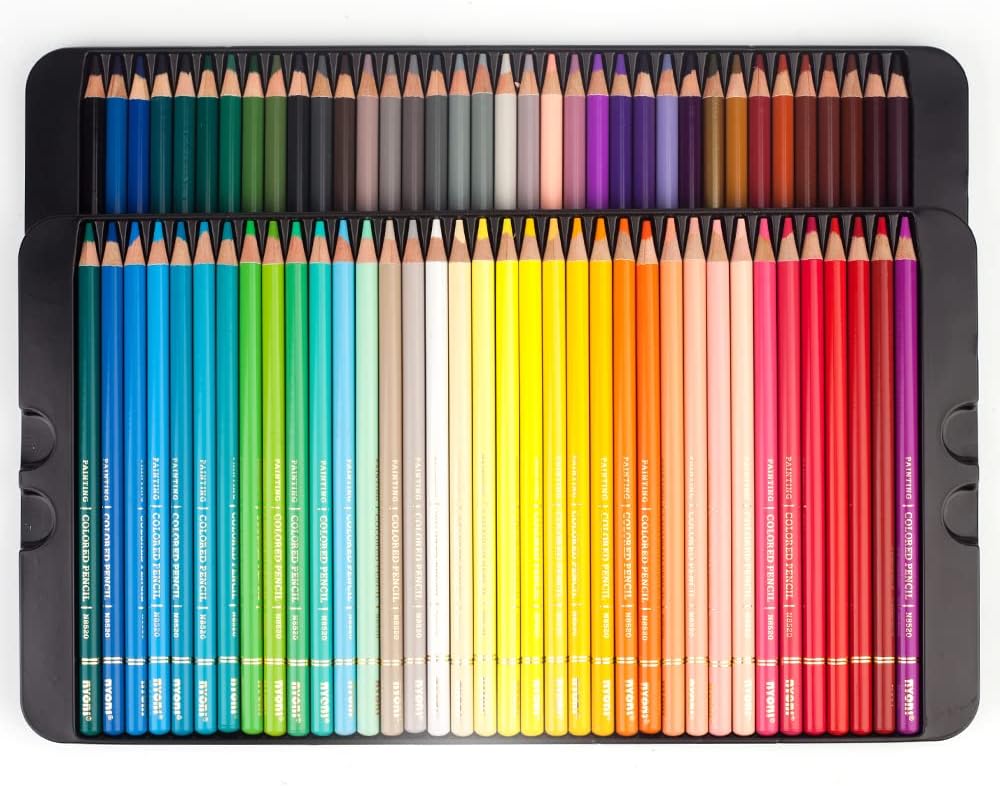 72 pcs Oil colored Pencils set - NYONI