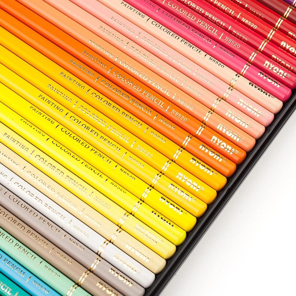 72 pcs Oil colored Pencils set - NYONI
