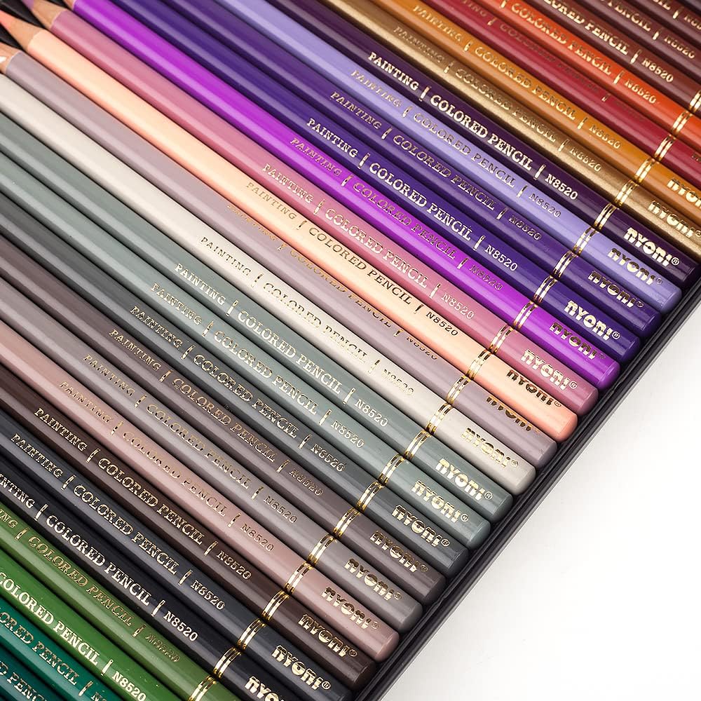 72 pcs Oil colored Pencils set - NYONI