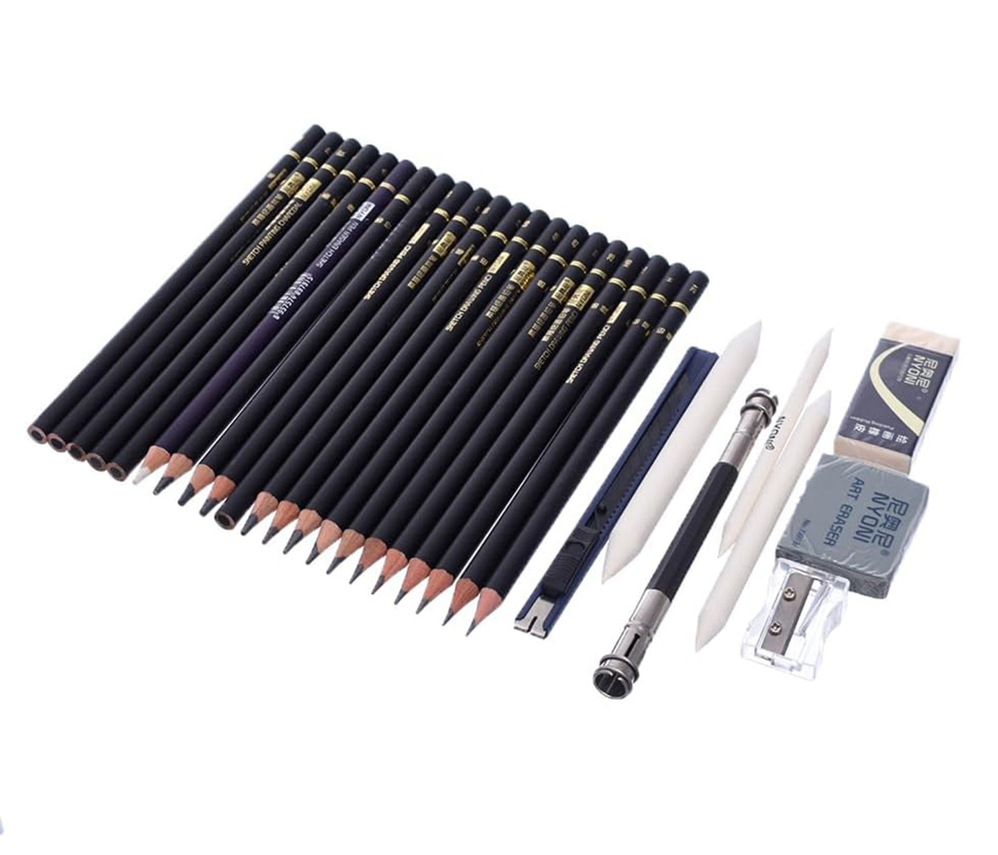 29 Pcs Drawing pencils Set - NYONI