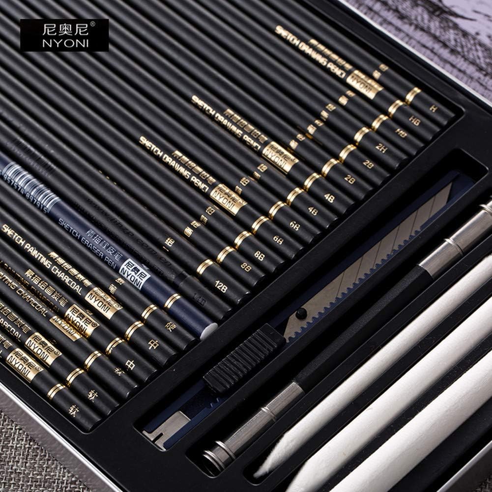 29 Pcs Drawing pencils Set - NYONI