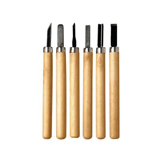 6Pcs Wooden Carving Tools set