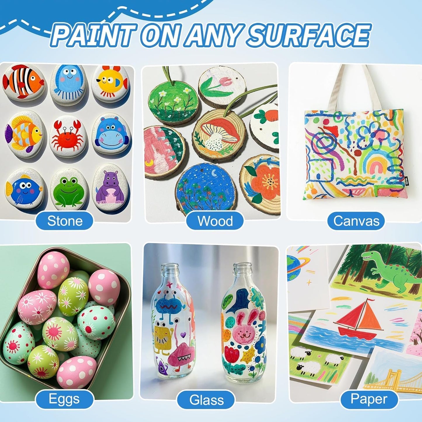 168pcs Liquid Acrylic brush pen