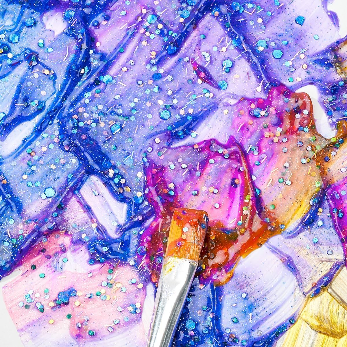 8 Tubes Acrylic Metallic Colors Set 22 ml - Art rangers