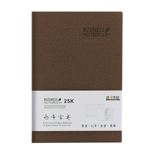 A5 Notebook fabric Cover - Brown