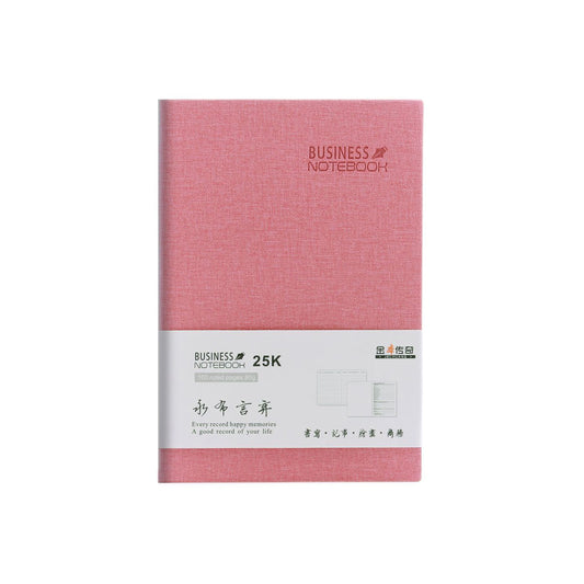 A6 Notebook fabric Cover - Pink