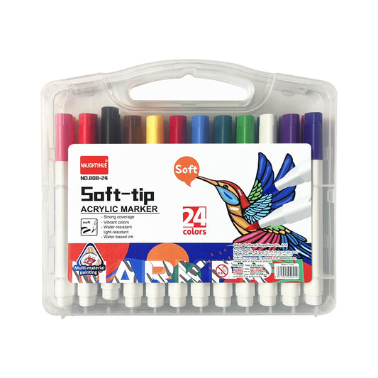 24pcs Acrylic brush pen