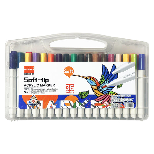 36pcs Acrylic brush pen