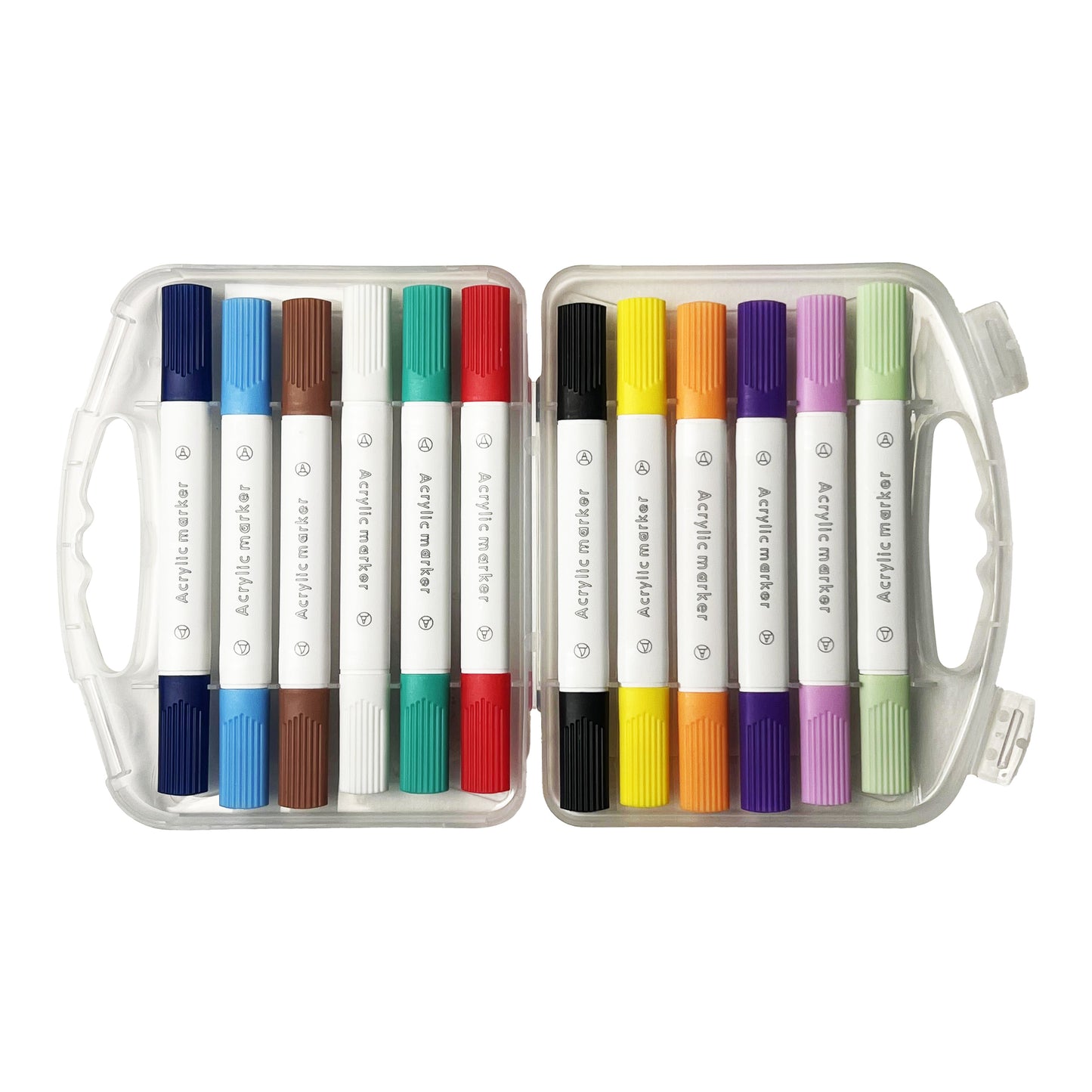 12pcs Acrylic Dual Tip