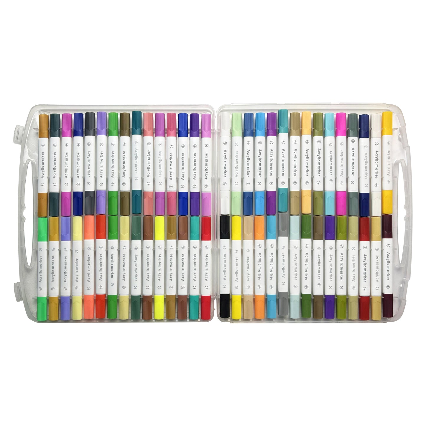 60pcs Acrylic Dual Tip