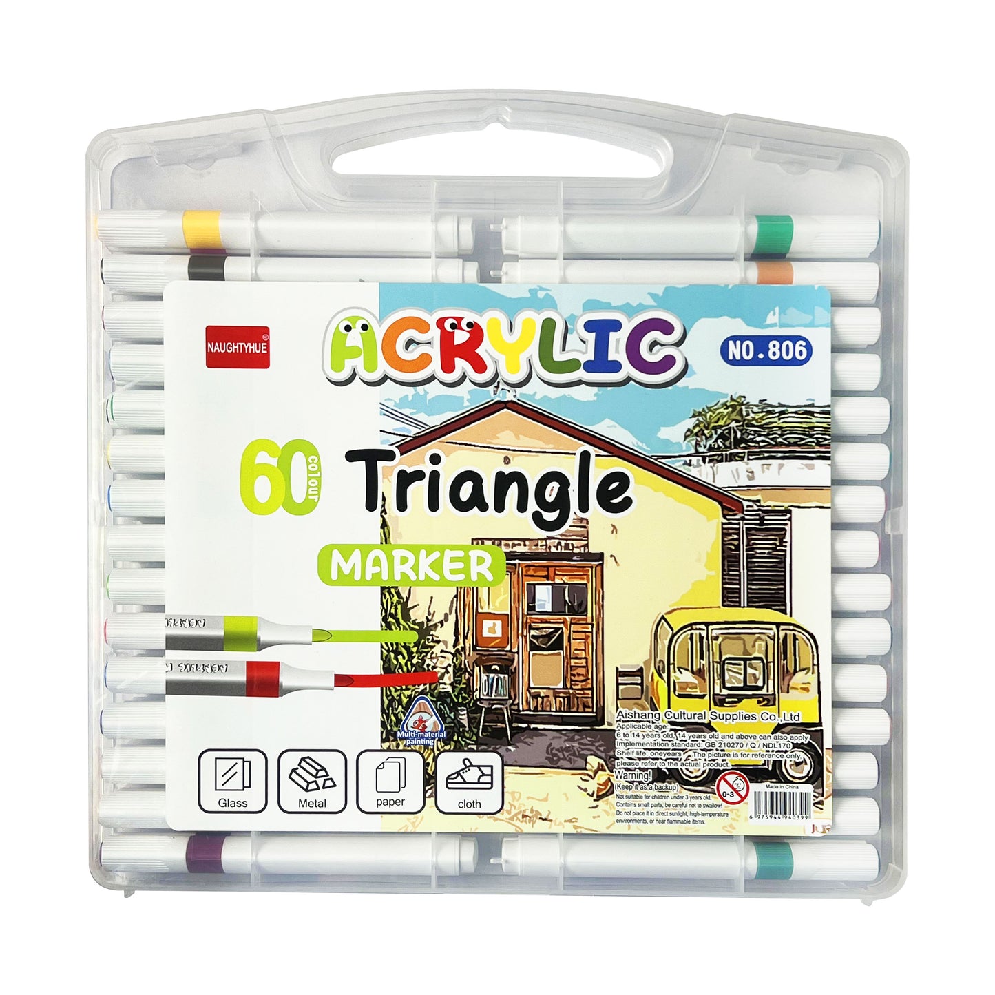 60pcs Acrylic pen