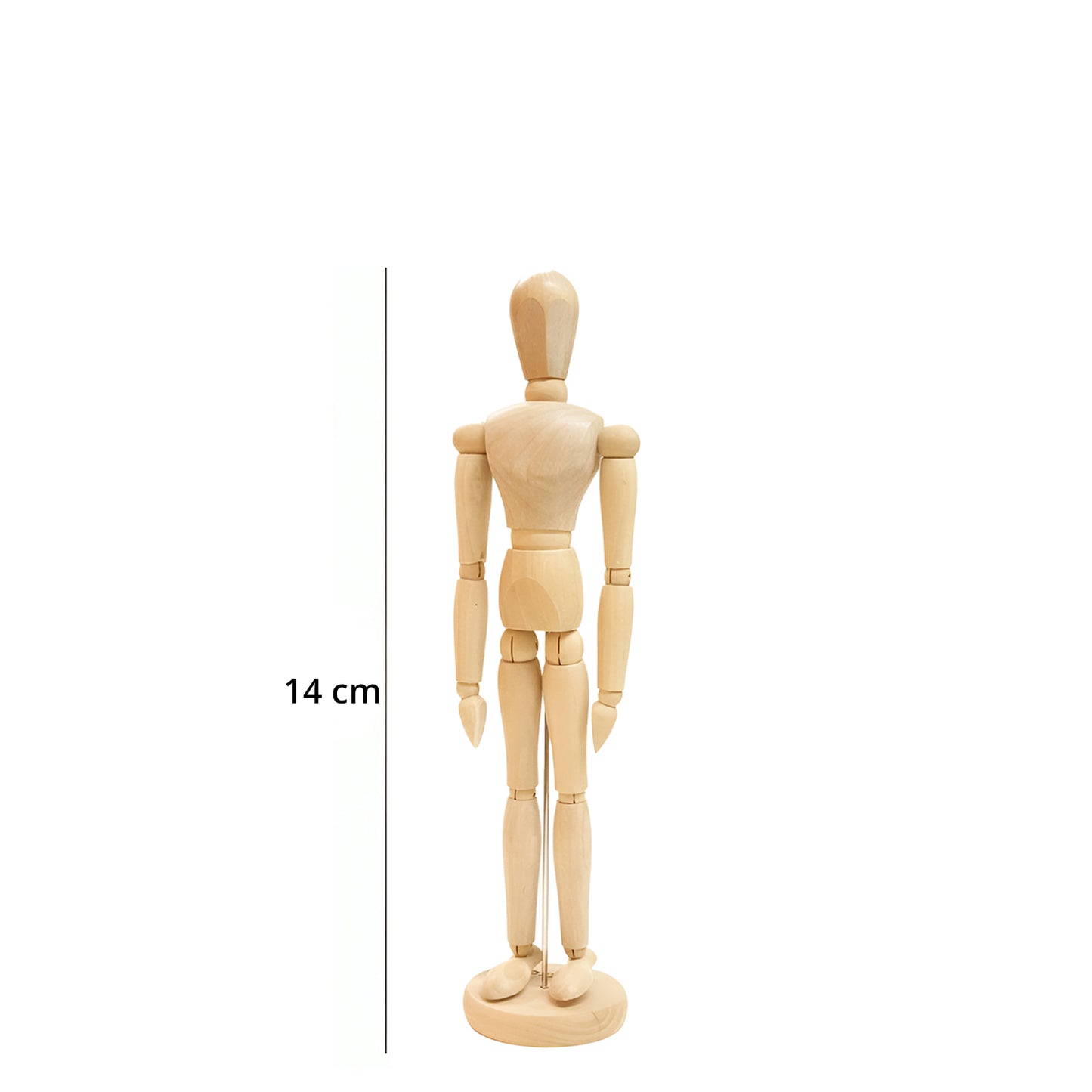 Wooden Manikin - 14 CM