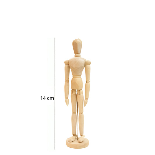 Wooden Manikin - 14 CM