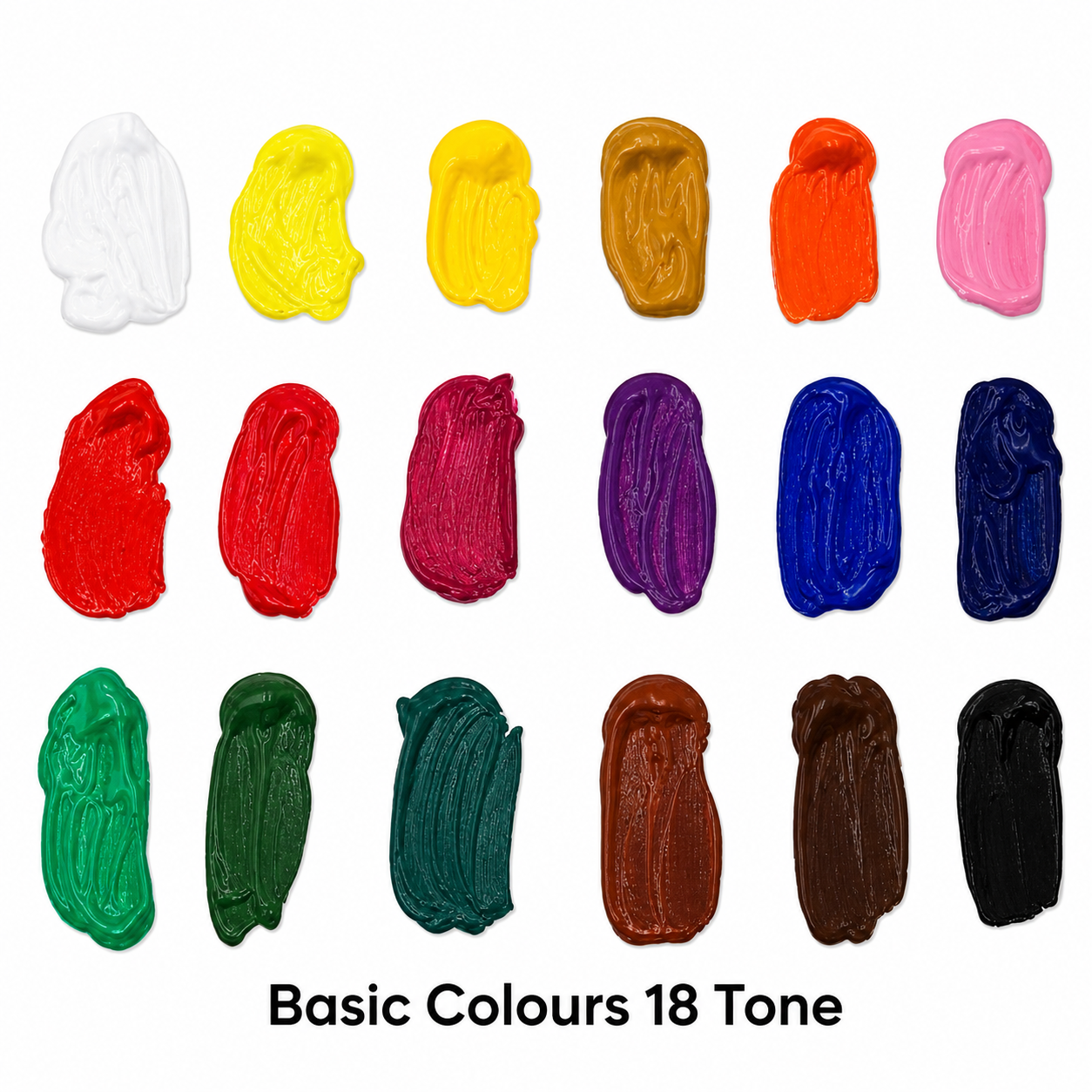 48 Tubes Acrylic Colors Set 22 ml - Art rangers