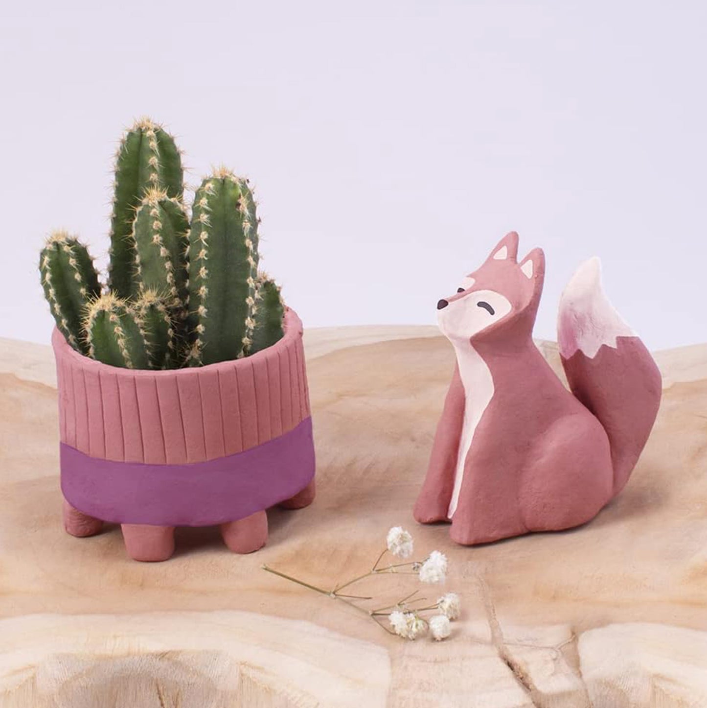 500g Air Dry Modelling Brown Clay - Jovi
