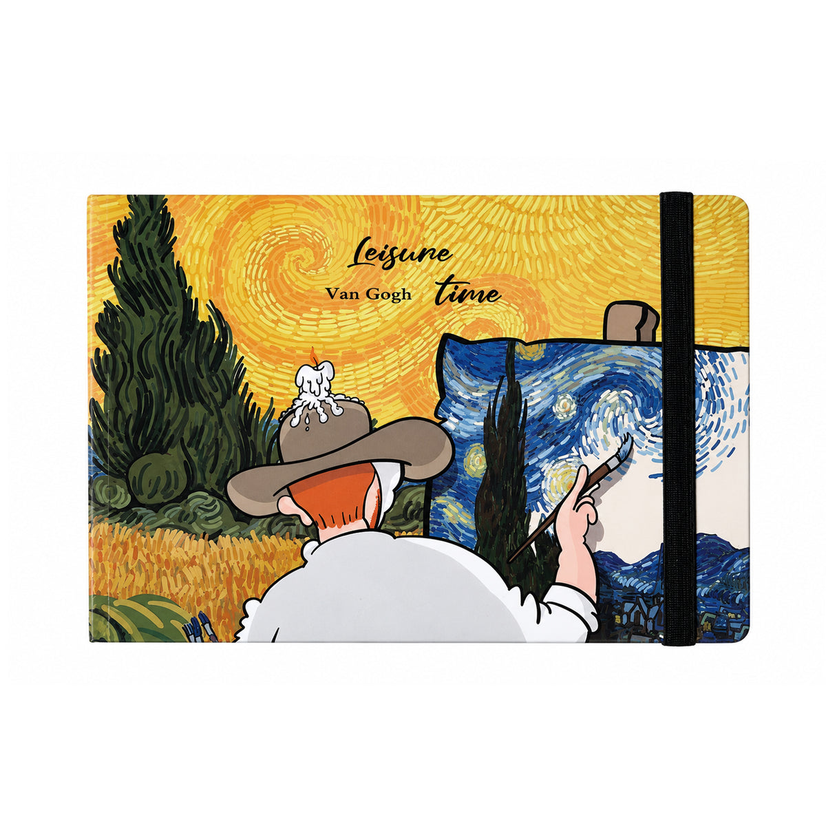 Landscape Hardcover sketchbook 160 gm - Painting Outside the Lines