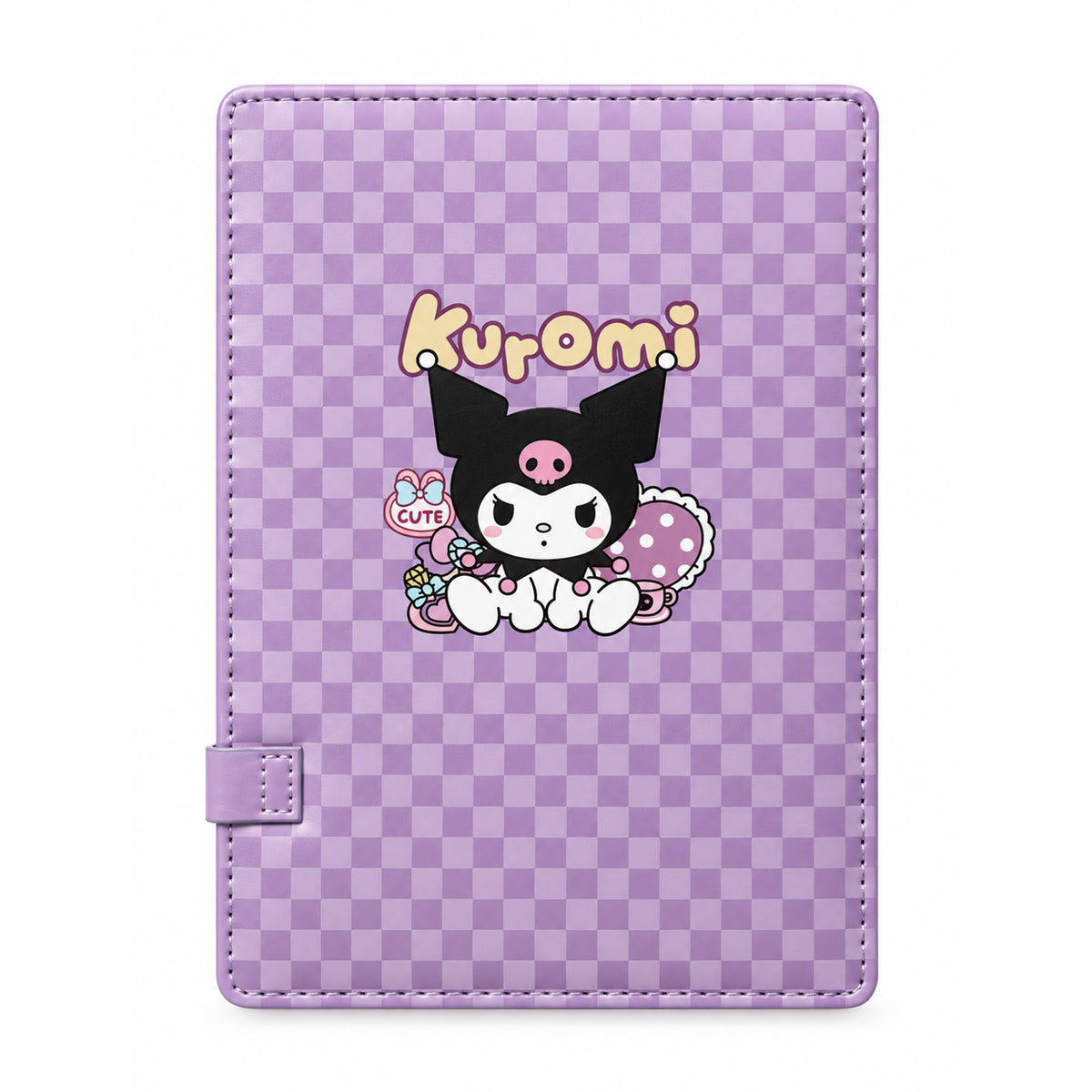 A5 Kuromi Notebook Hard Cover - Lavender